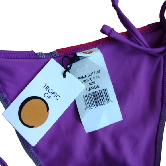 Tropic of C Keyhole Top /Praia Bottom Tropicalia Size L Revolve - Picture 7 of 15